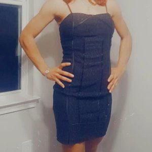 Little extra BLACK XOXO dress- Bodycon size 7/8